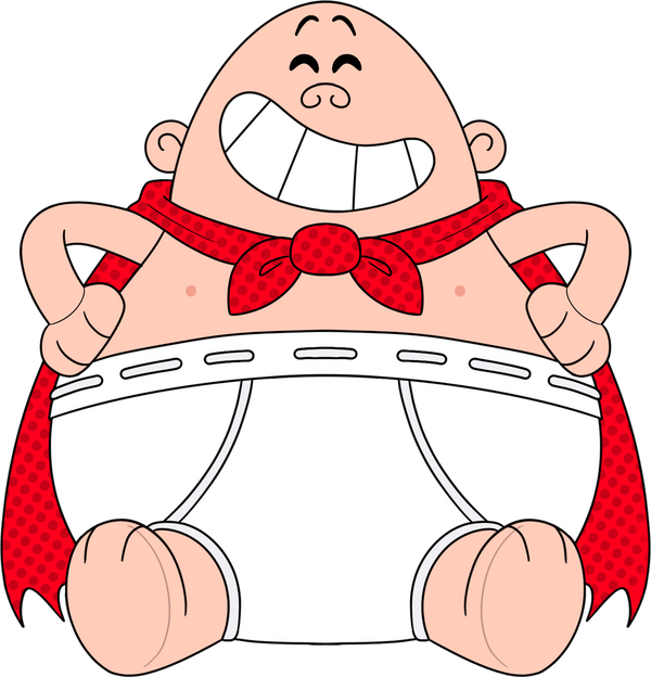 Captain Underpants Plush (9in)