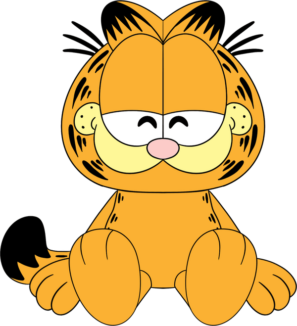 Garfield Sitting Plush (9in)