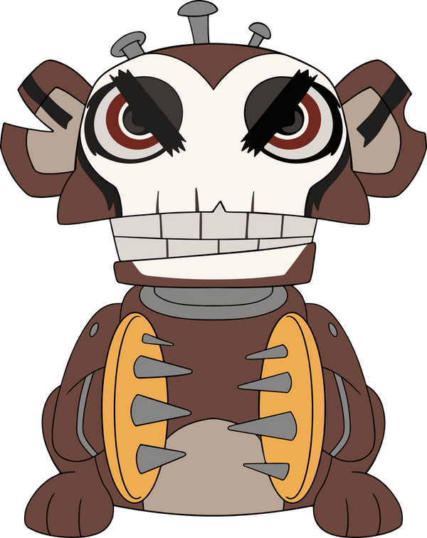 Wind-Up Monkey Plush (9in)