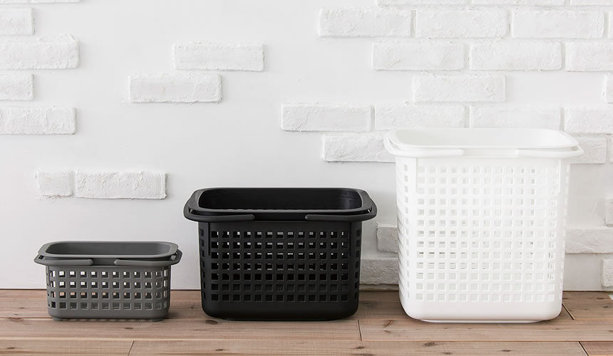 Basket Cestino S 5L with lid Coverchio