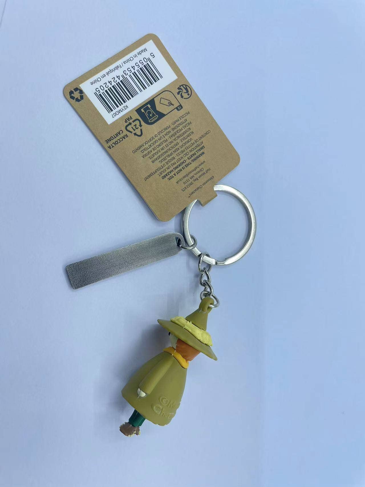 PVC key ring - Moomin (Snufkin)