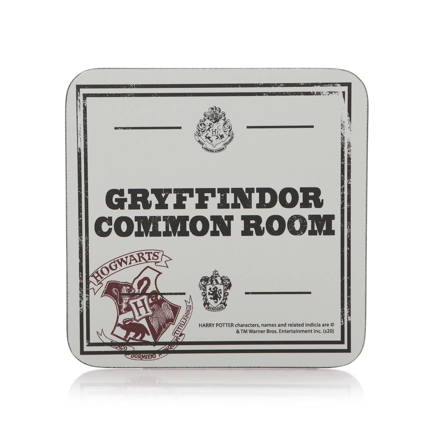 Simple coaster - Harry Potter (Gryffindor common room)
