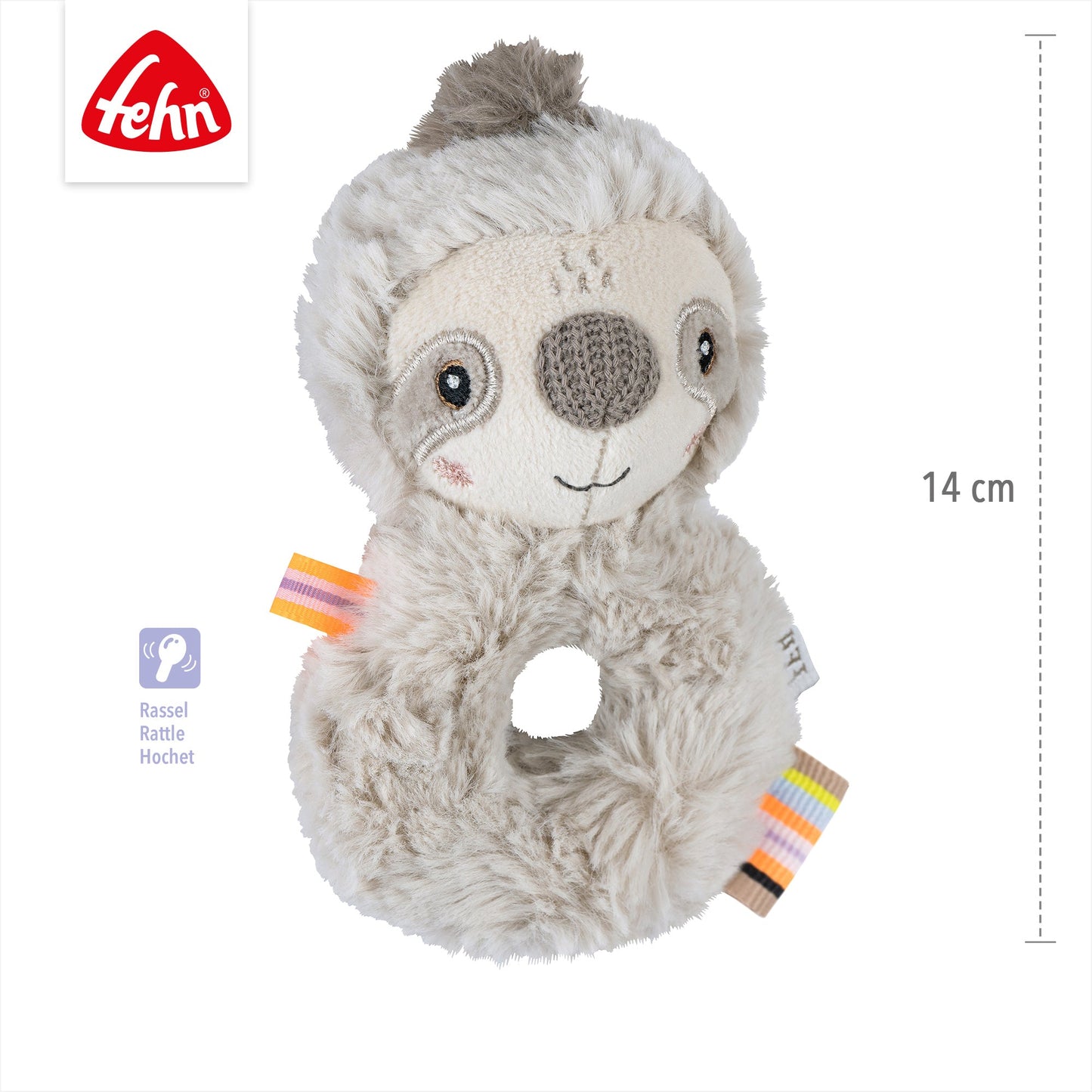 Sloth Ring Rattle