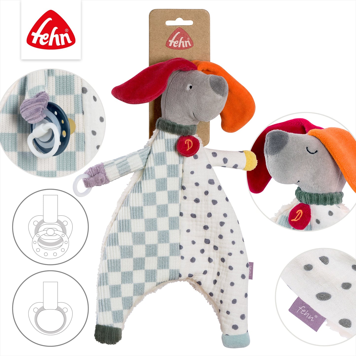 Cuddle cloth dog