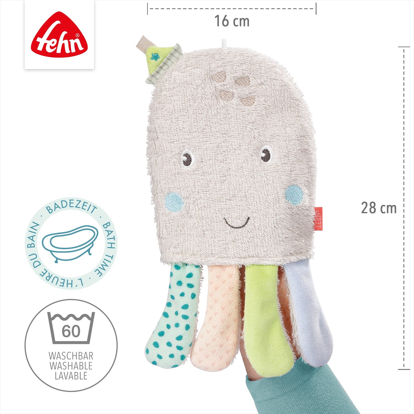 Octopus wash mitt