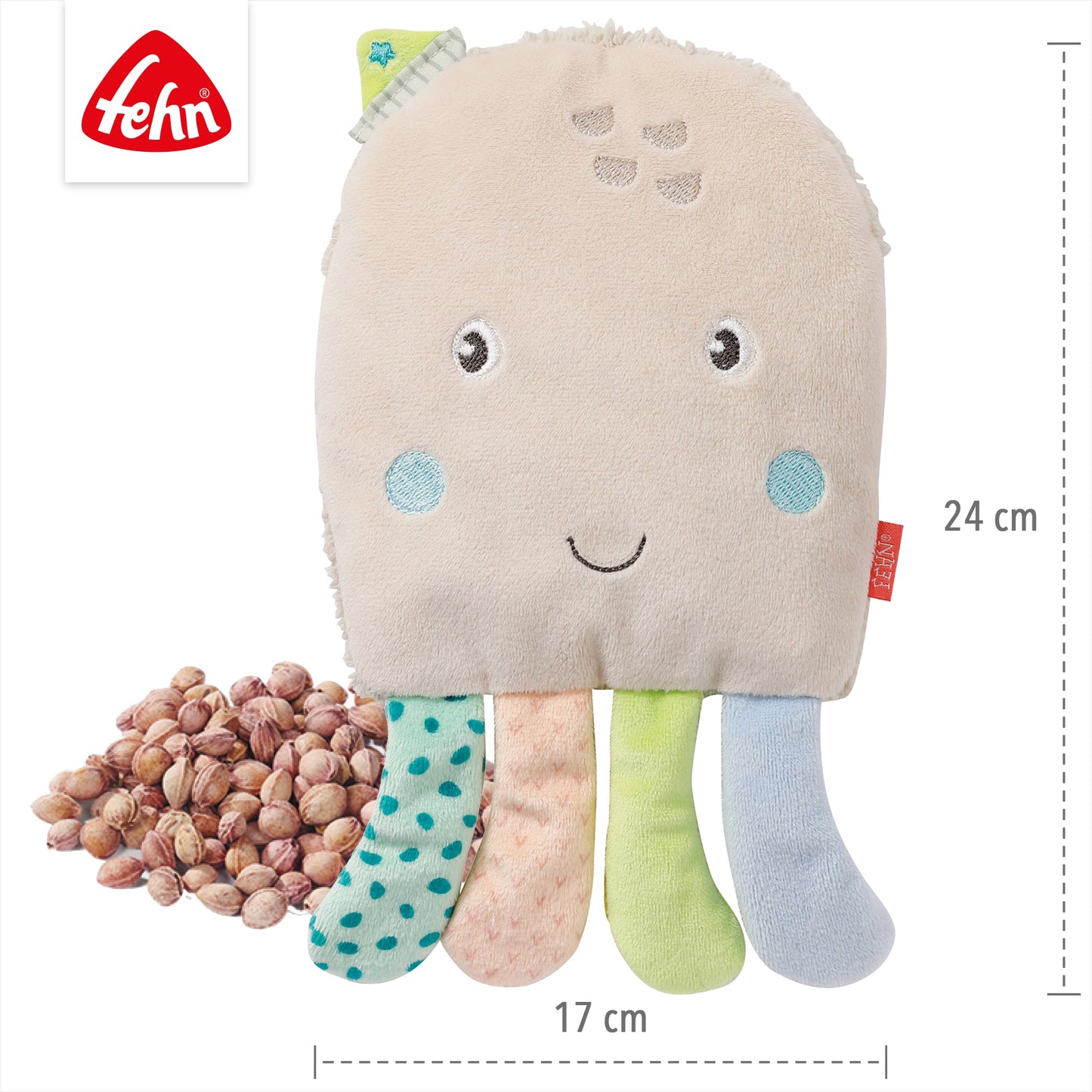 Octopus Cherry Pit Pillow