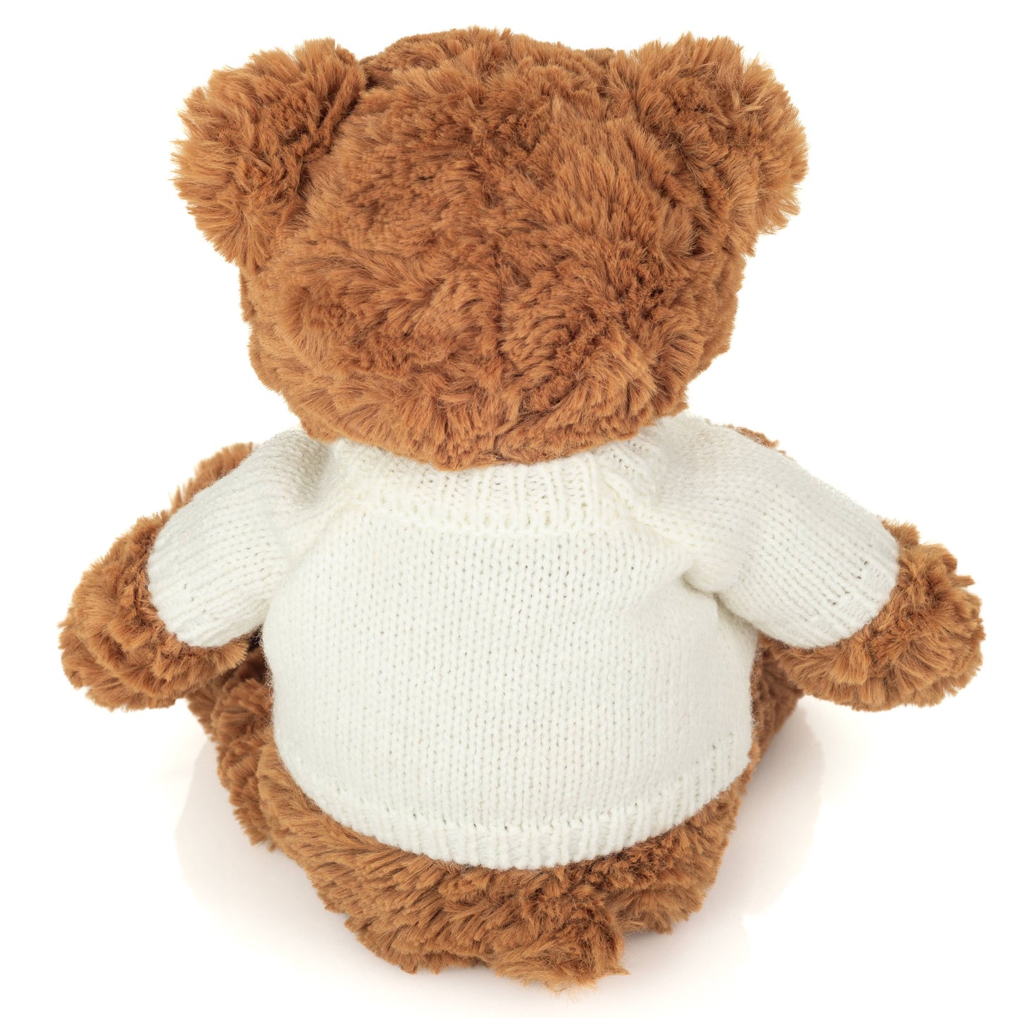 Percy, een teddybeer met een trui
