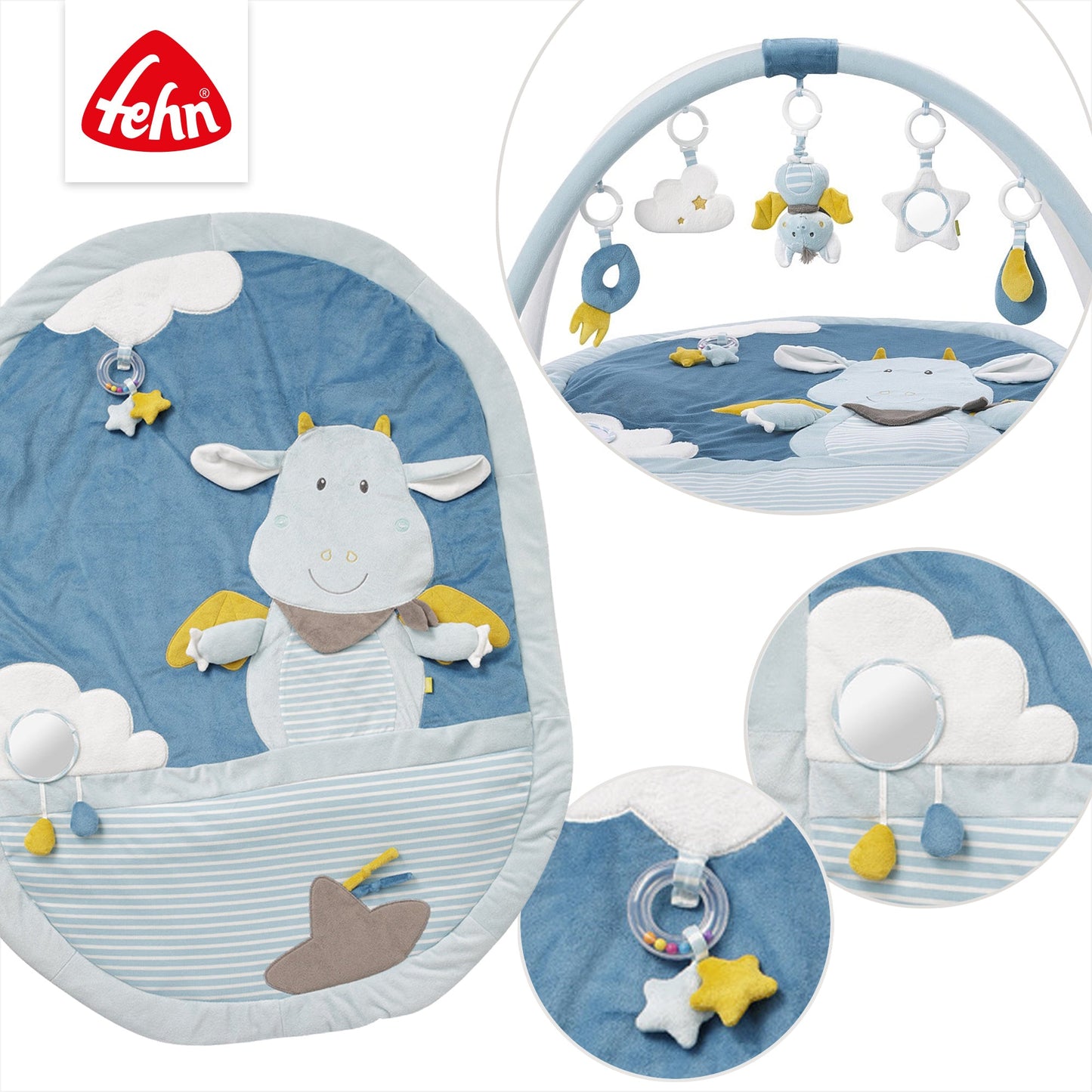 3-D Activity Blanket Castle