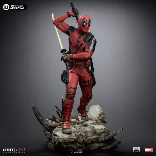 Deadpool Statue - Deadpool & Wolverine - Legacy Replica 1/4 - Iron Studios