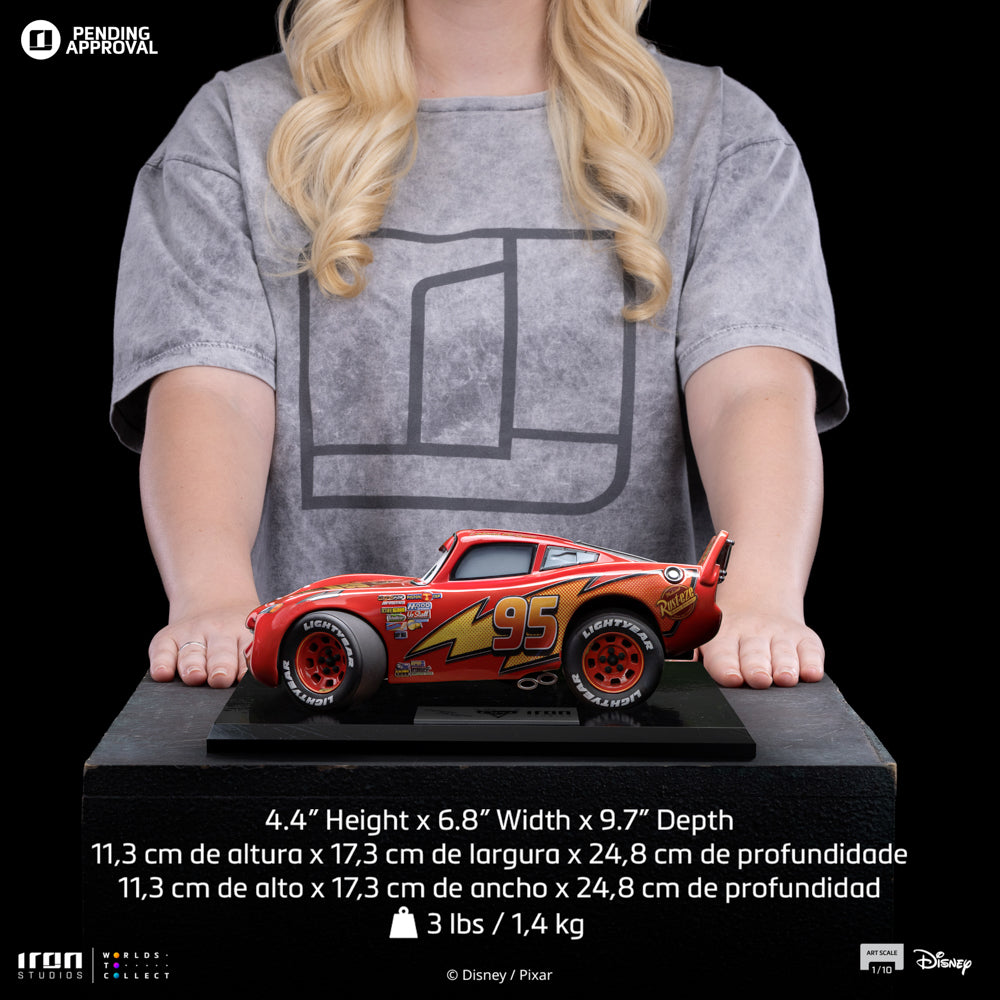 Pre-Order - Lightning McQueen Statue - Cars - Art Scale 1/10 - Iron Studios