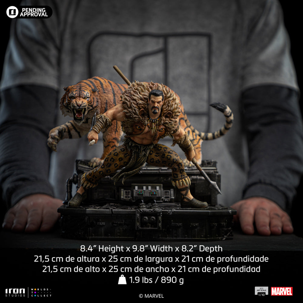 Kraven Statue - Spider-Man vs. Villains Diorama - BDS Art Scale 1/10 - Iron Studios