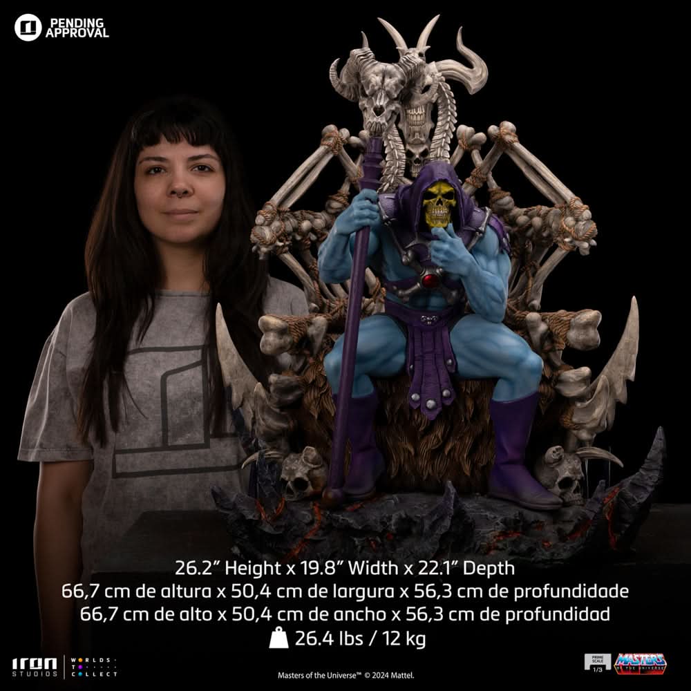 Skeletor Statue (10th Anniversary) - Masters of the Universe - Prime Scale 1/3 - Iron Studios