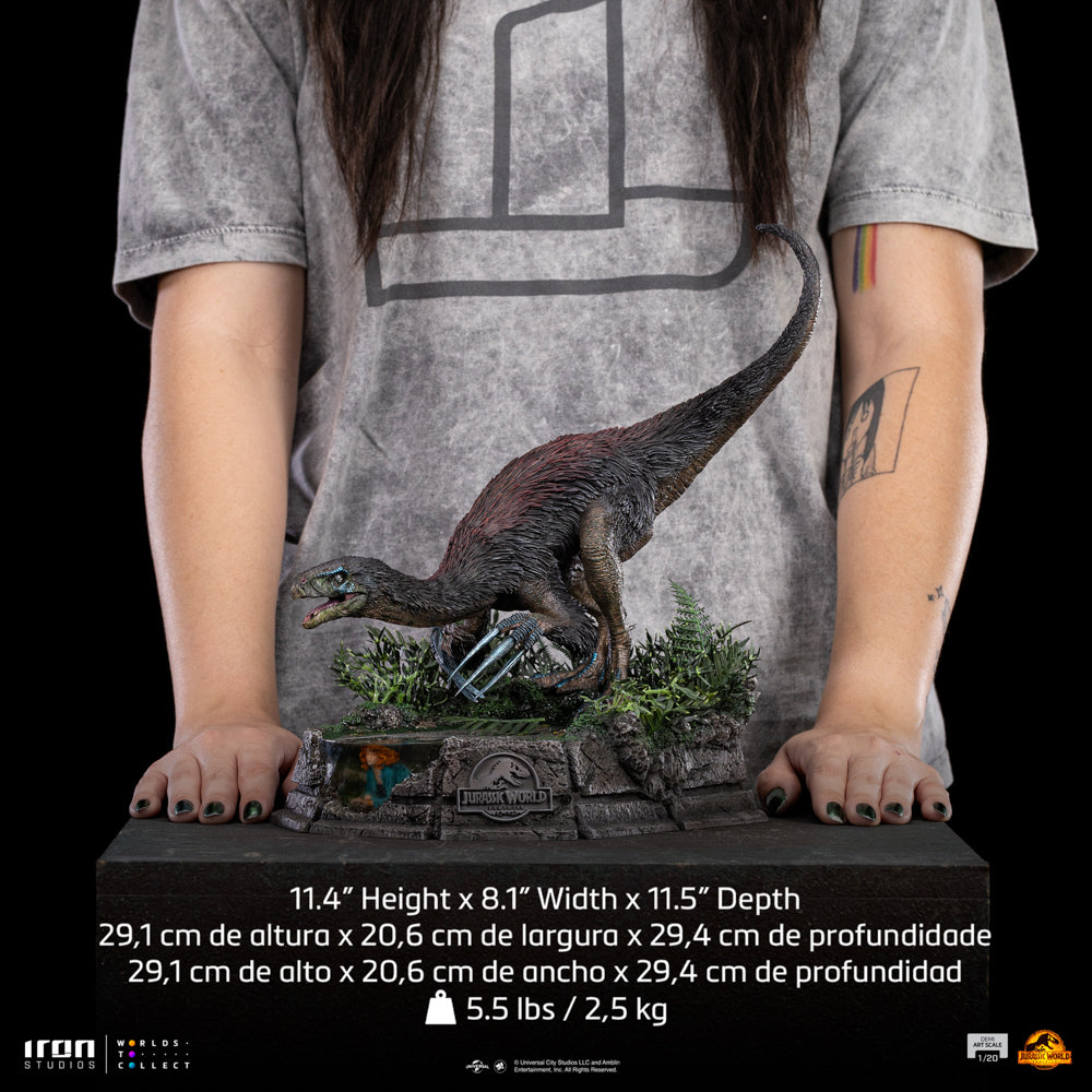 Therizinosaurus Statue - Jurassic World: Dominion - Demi Scale 1/20 - Iron Studios
