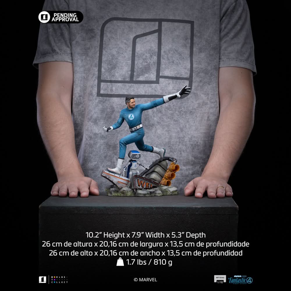 Mister Fantastic Statue - The Fantastic Four: First Steps - Art Scale 1/10 - Iron Studios