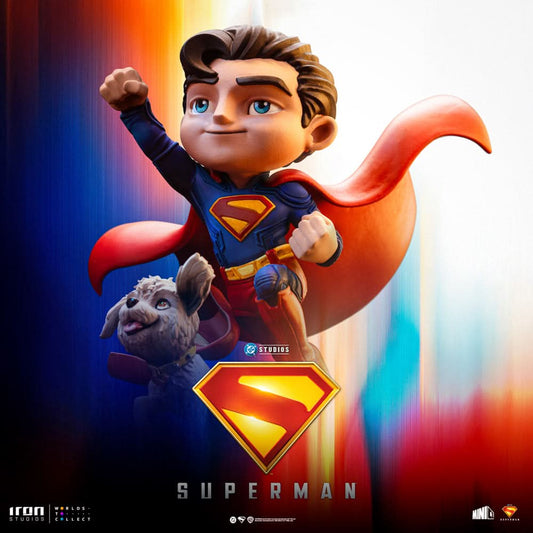 Superman and Krypto Statue - Superman - MiniCo - Iron Studios