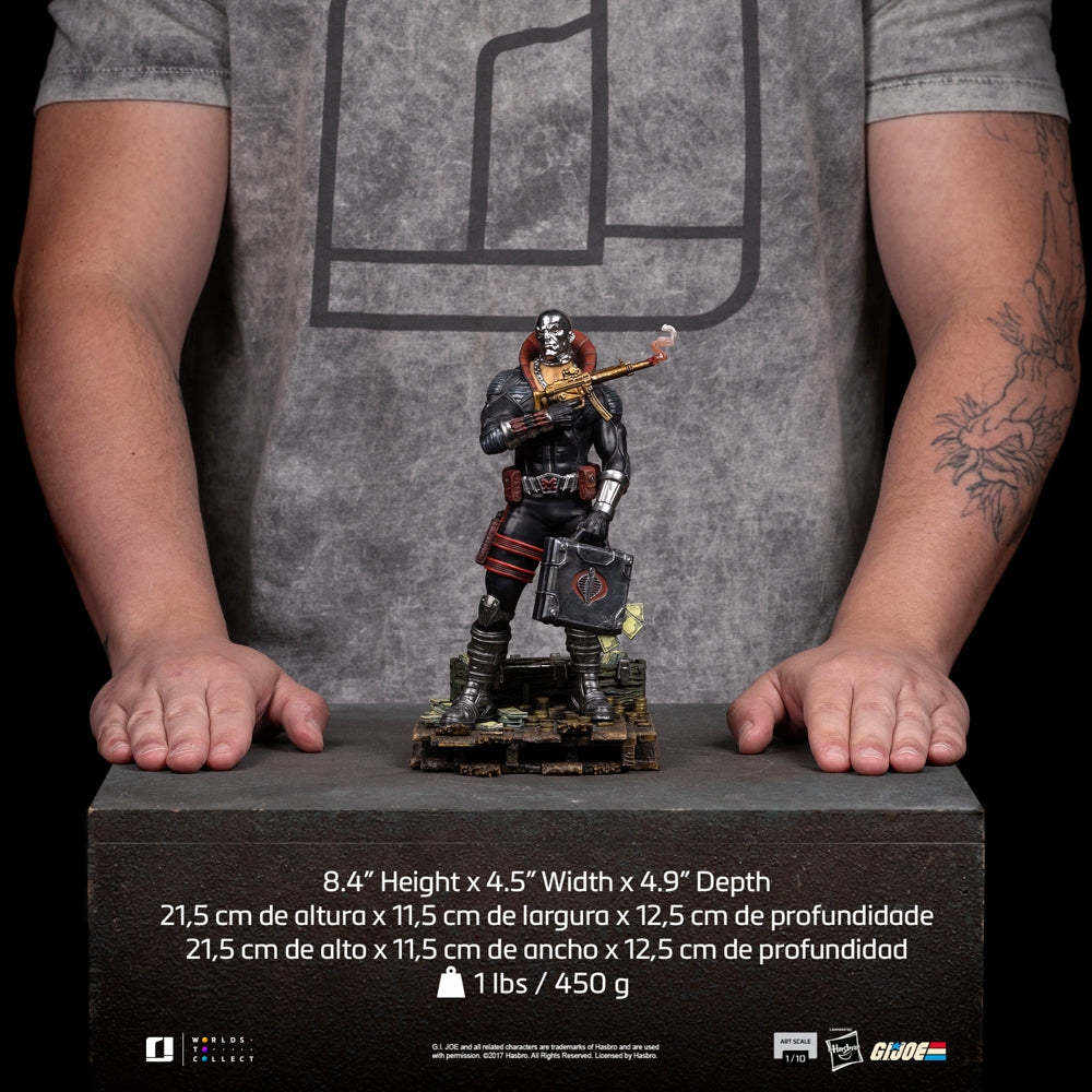 Destro Statue - G.I Joe - Art Scale 1/10 - Iron Studios