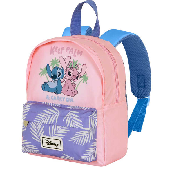 Sac à Dos Préscolaire Joy Disney Lilo & Stitch « Keep » – Rose
