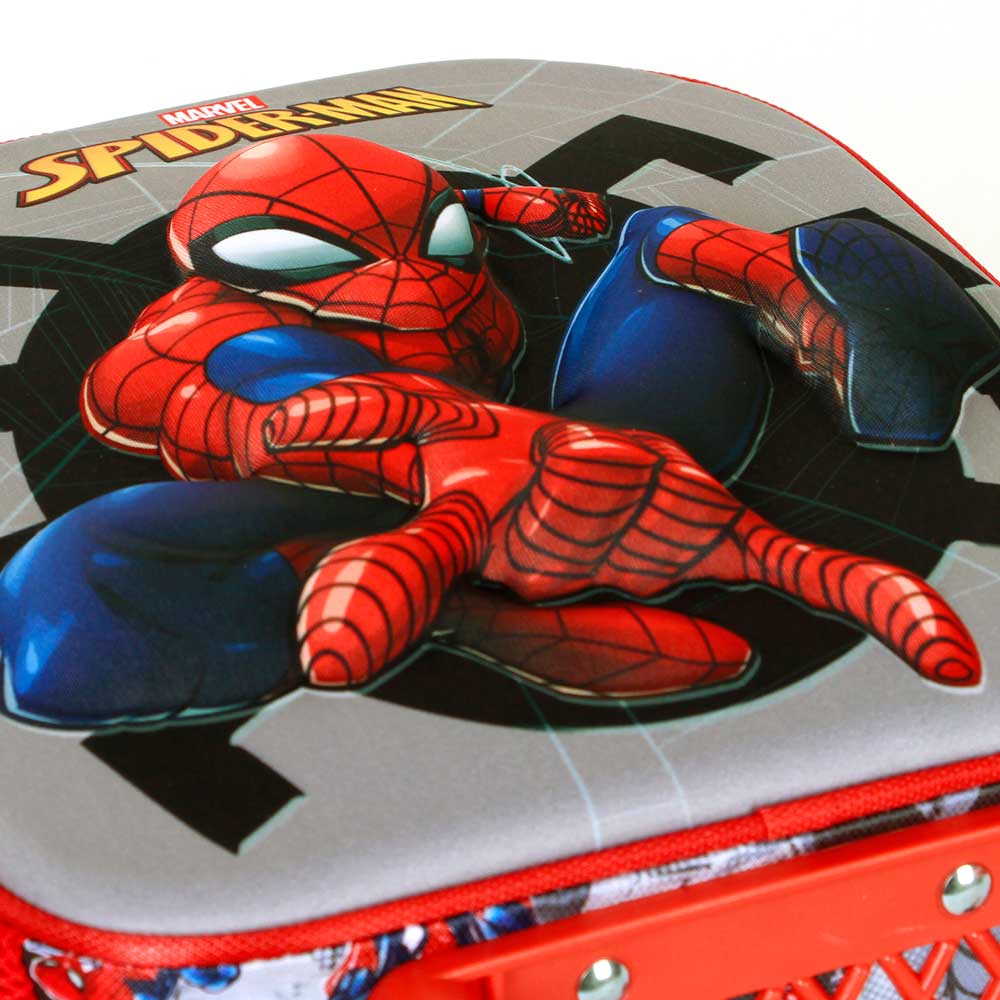 Sac à Dos 3D à Roulettes Petit Marvel Spider-Man « Symbol »