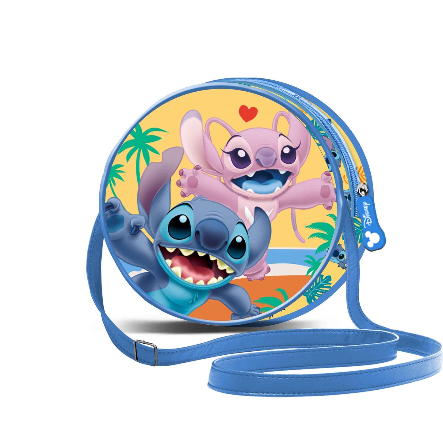 Sac à Bandoulière Rond Disney Lilo & Stitch « Ocean »