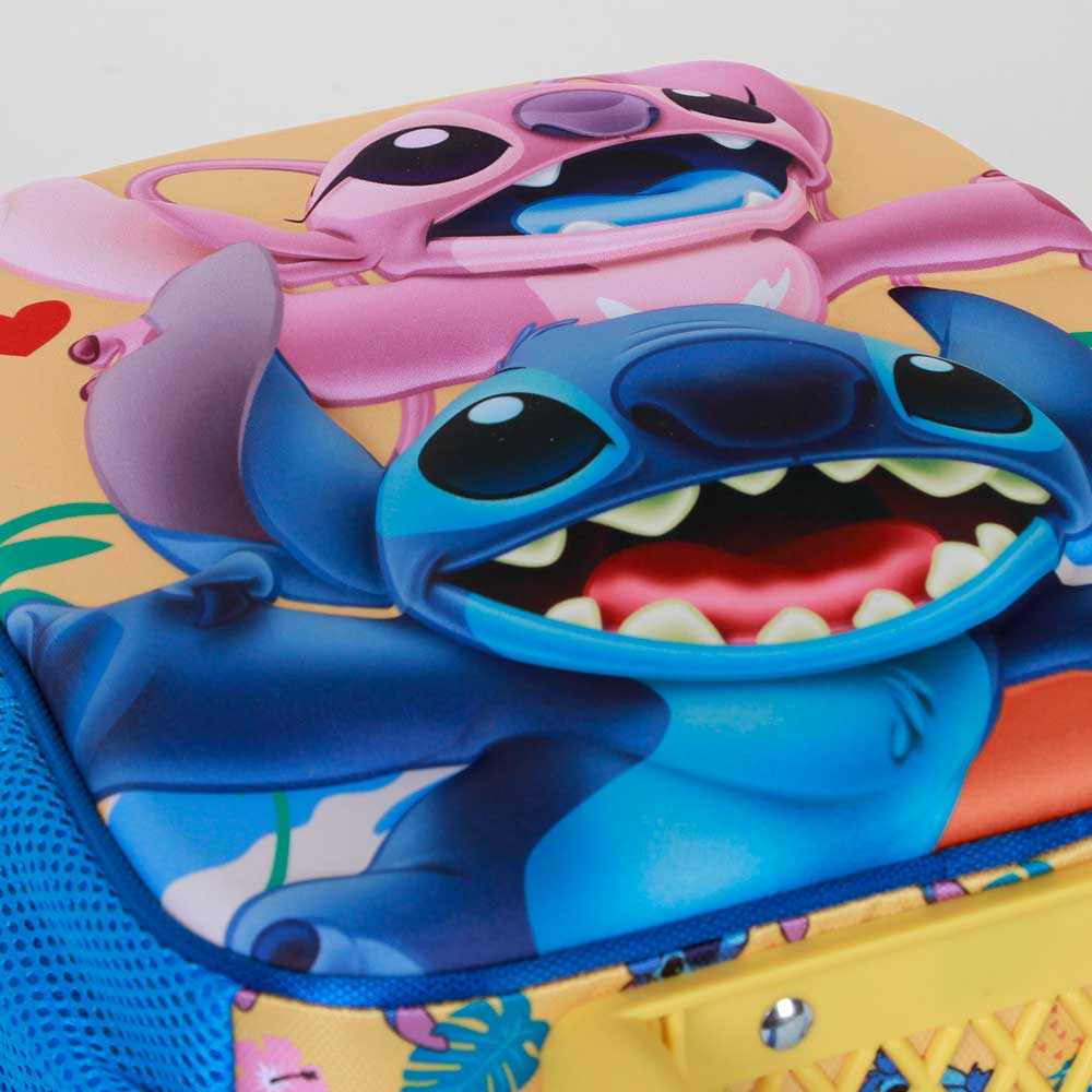 Sac à Dos 3D à Roulettes Petit Disney Lilo & Stitch « Ocean »