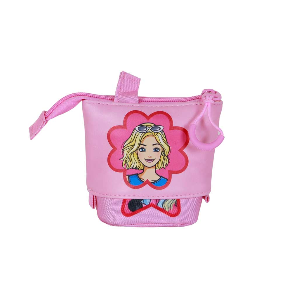Trousse Cute + 2 Stylos Gel Effaçables Barbie « Flower »