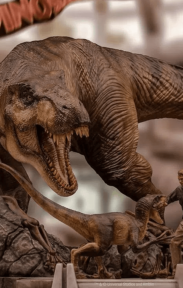 Diorama The Final Scene - Jurassic Park - Half Scale 1/20