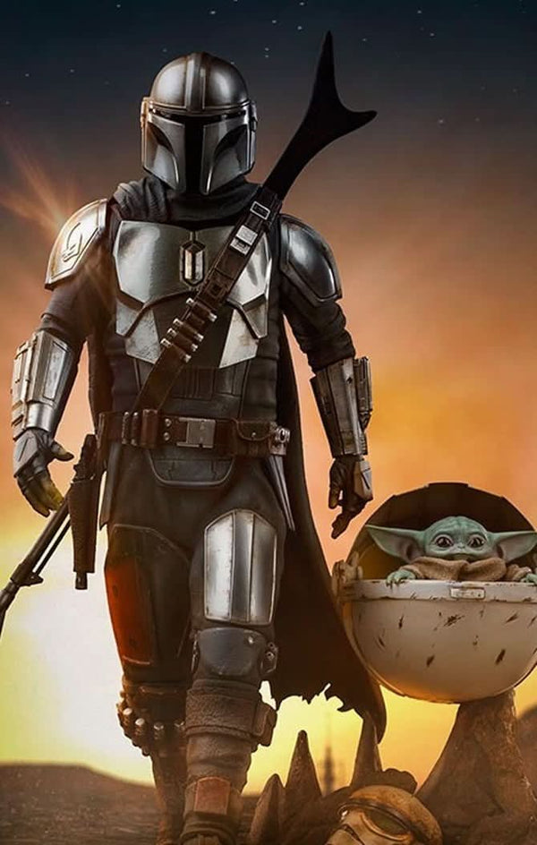 Statue The Mandalorian and The Child - Star Wars: The Mandalorian - Legacy Replica 1/4