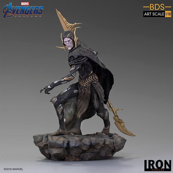 Black Order Corvus Glaive Statue - Avengers: Endgame - BDS Art Scale 1/10