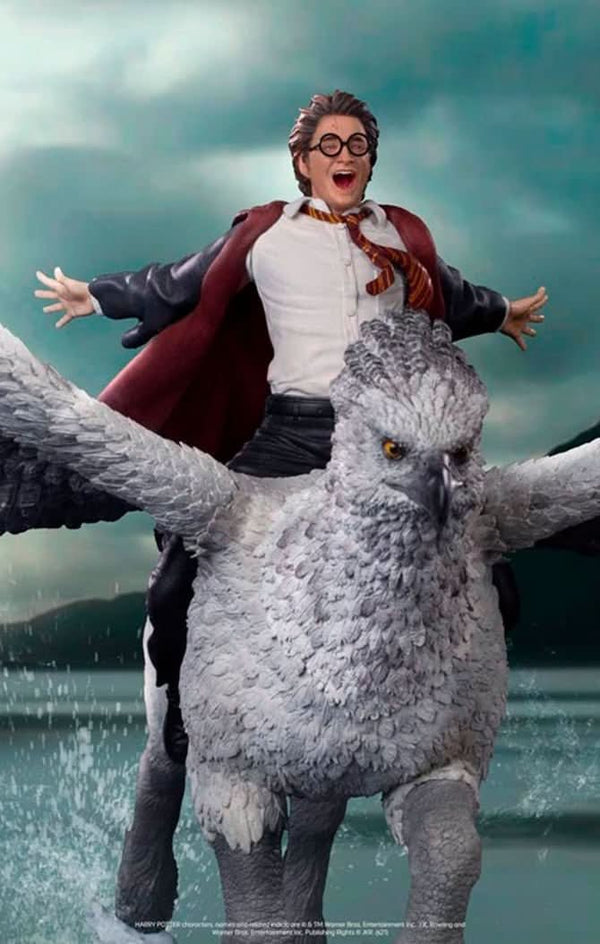Harry Potter and Buckbeak Statue - Harry Potter - Art Scale 1/10