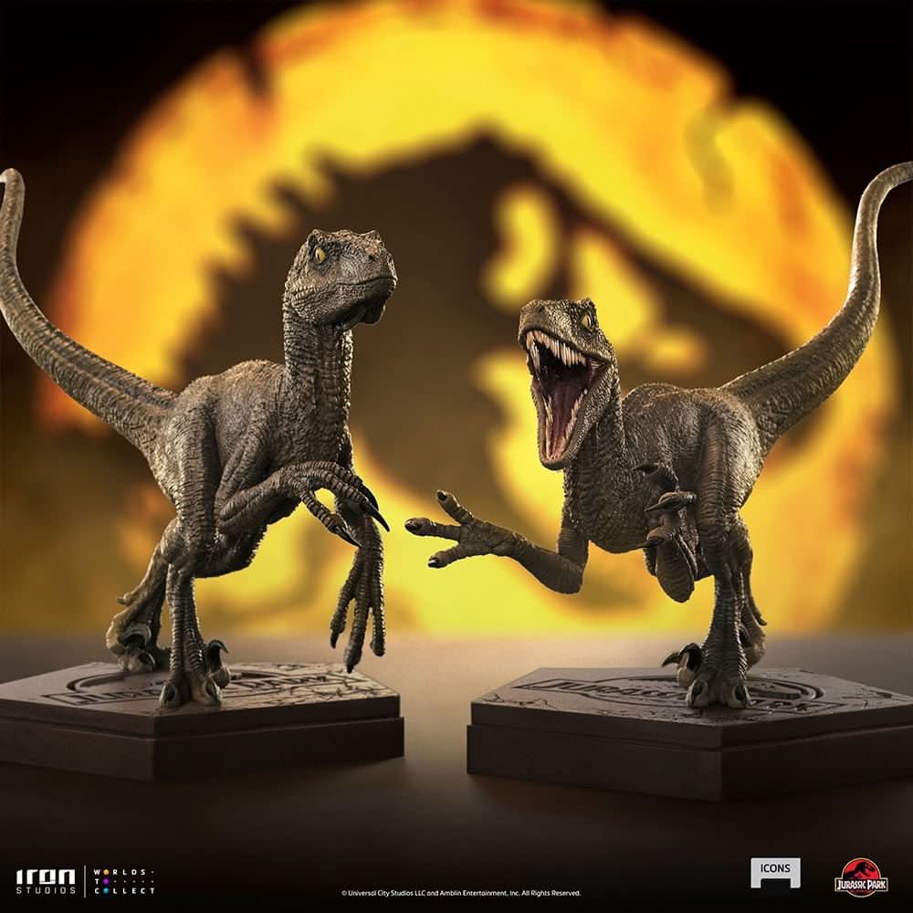 Statue Velociraptor B - Jurassic Park - Icons - Jurassic World