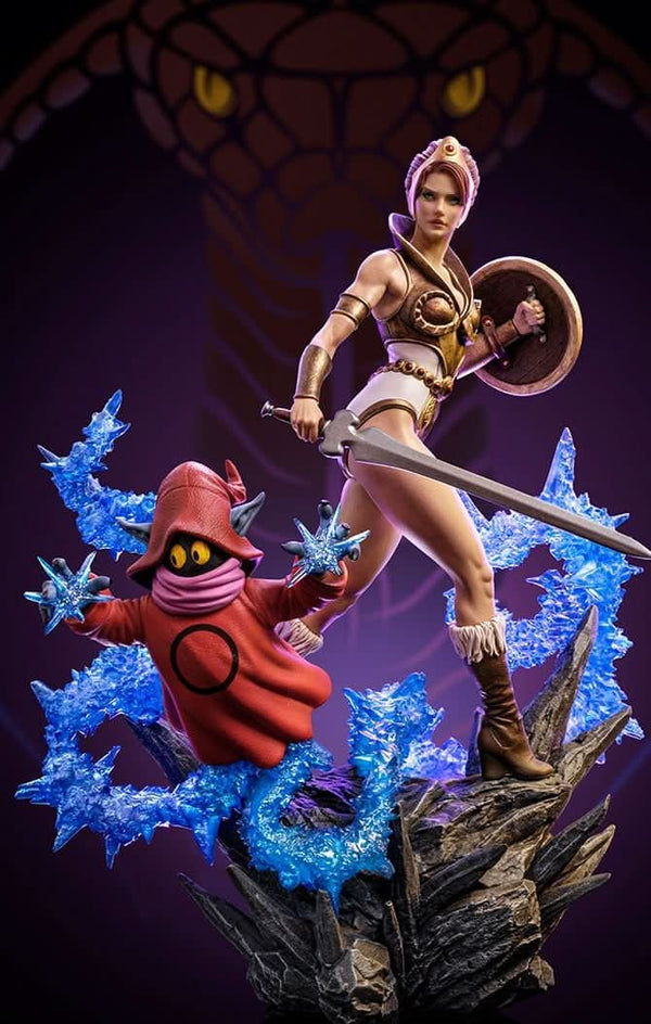 Statue Teela and Orko - Masters of the Universe - BDS Art Scale 1/10