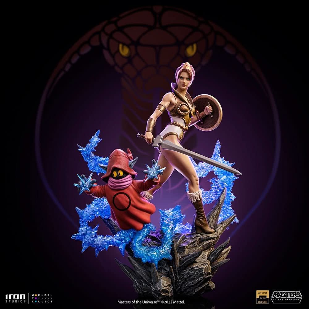 Statue Teela and Orko - Masters of the Universe - BDS Art Scale 1/10