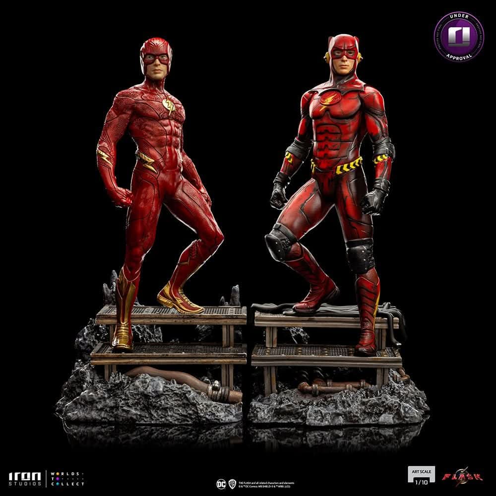 Flash Statue Alternate Version - The Flash Movie - Art Scale 1/10 - Iron Studios