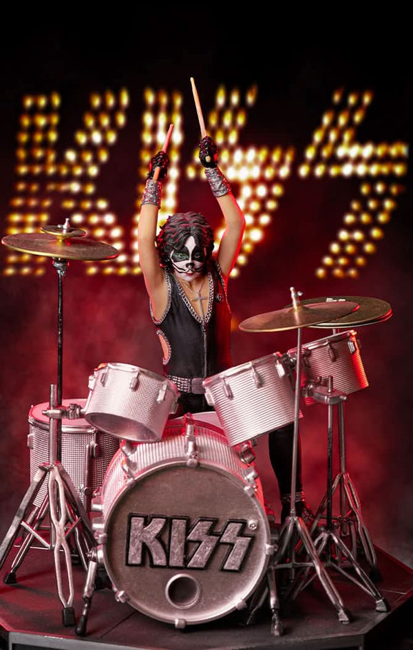 Peter Criss "The Catman" Statue - KISS - Art Scale 1/10