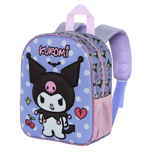 Sac à Dos 3D Elite Hello Kitty « Kuromi Rebel »