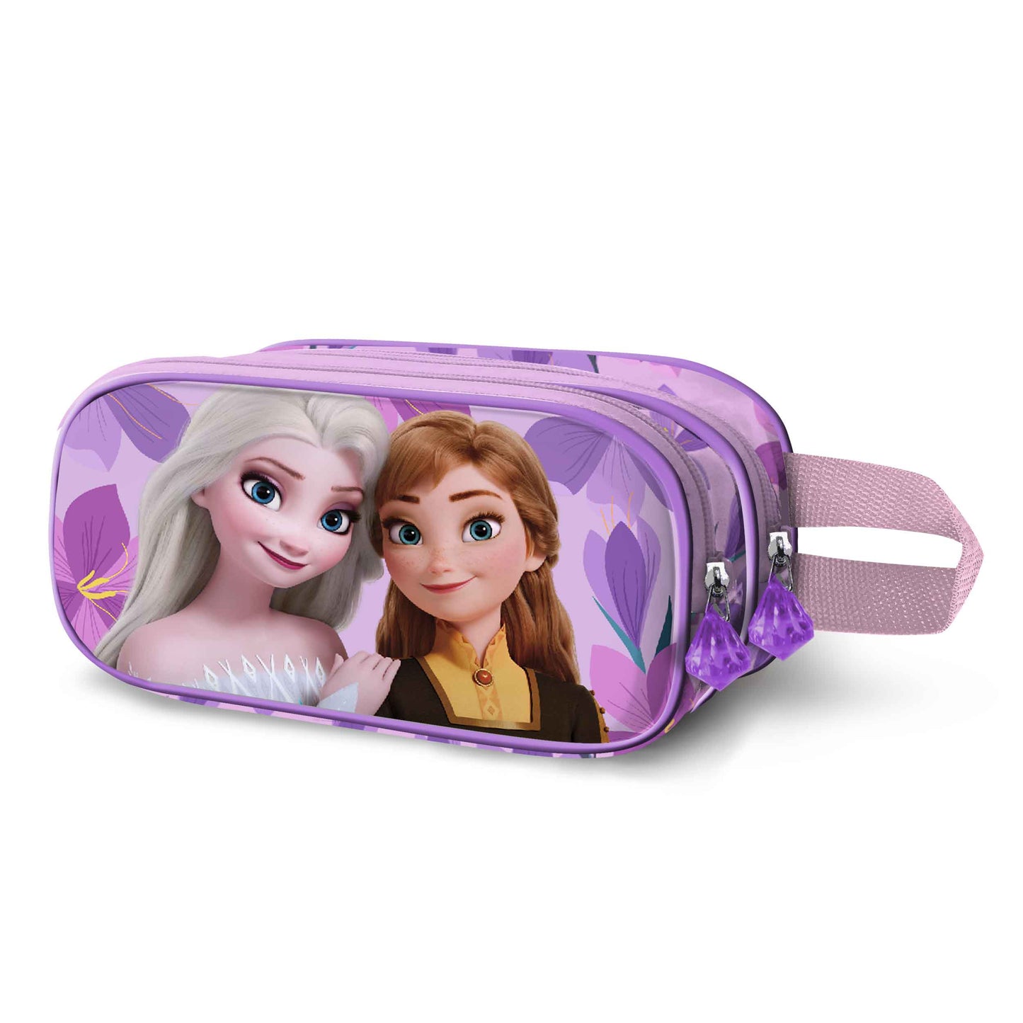 Trousse 3D Double Disney La Reine des Neiges 2 « Violet »