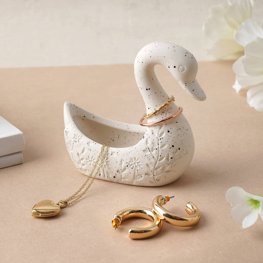 Swan ring holder/trinket tray