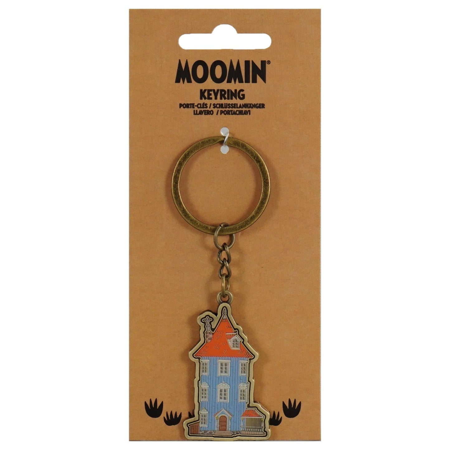 Moomin House Keychain
