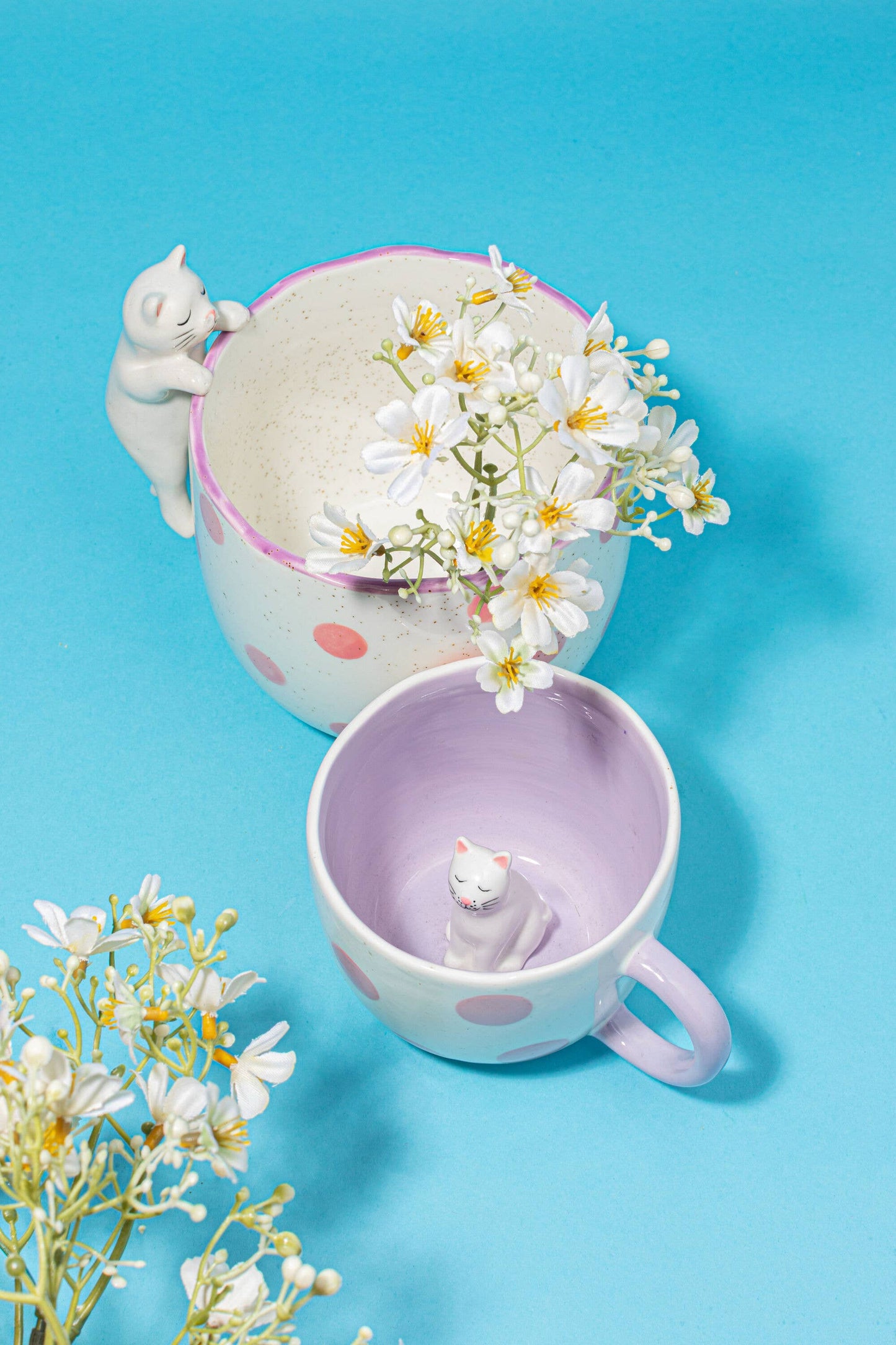 Mischievous Cat Planter