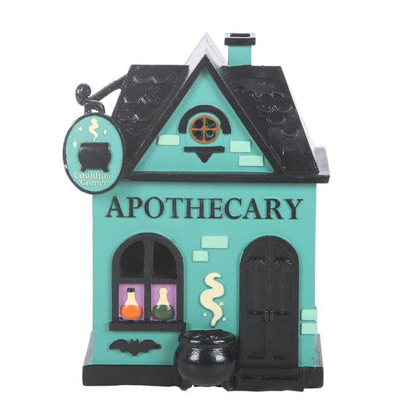 Halloween LED Decor for an Apothecary Shop