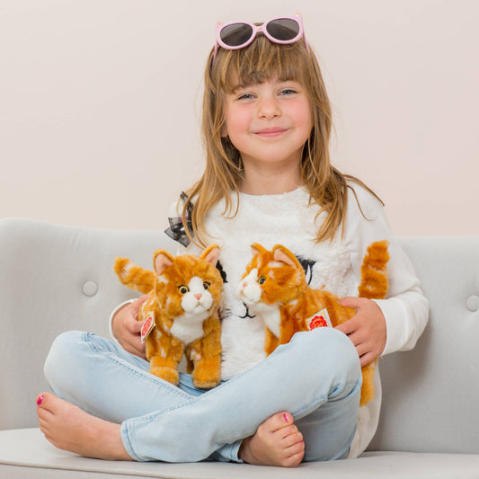 Standing Tabby Cat Plush