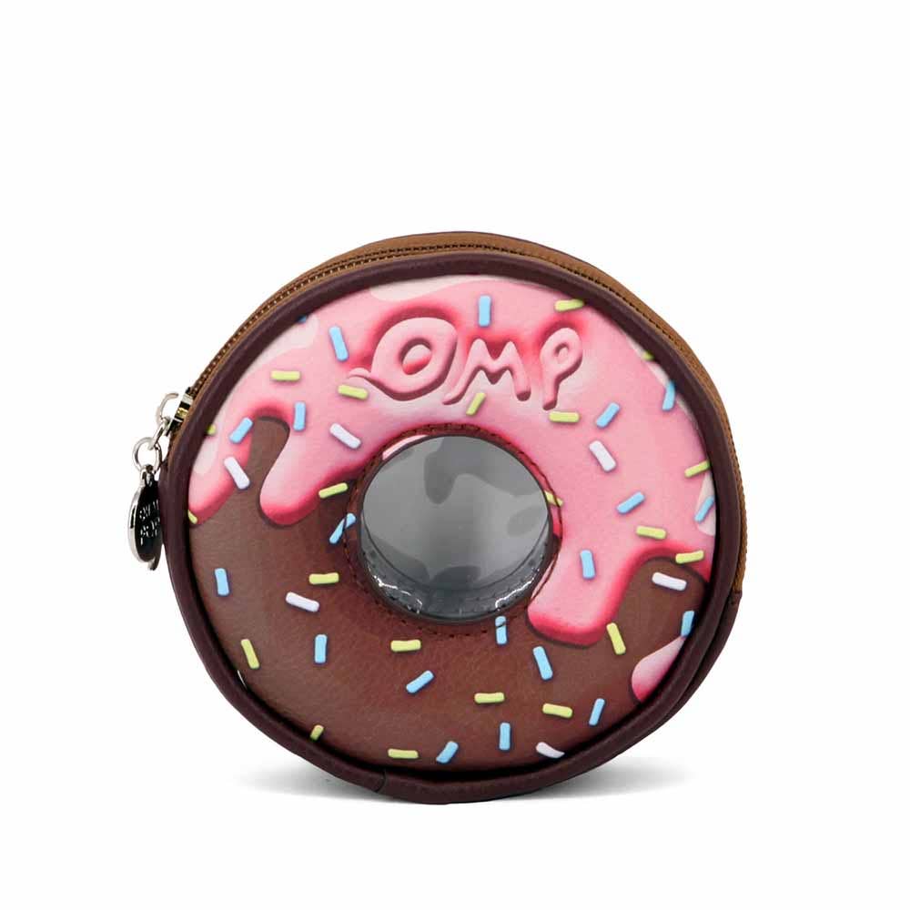 Oh mijn hemel! Ronde portemonnee met chocoladesmaak
