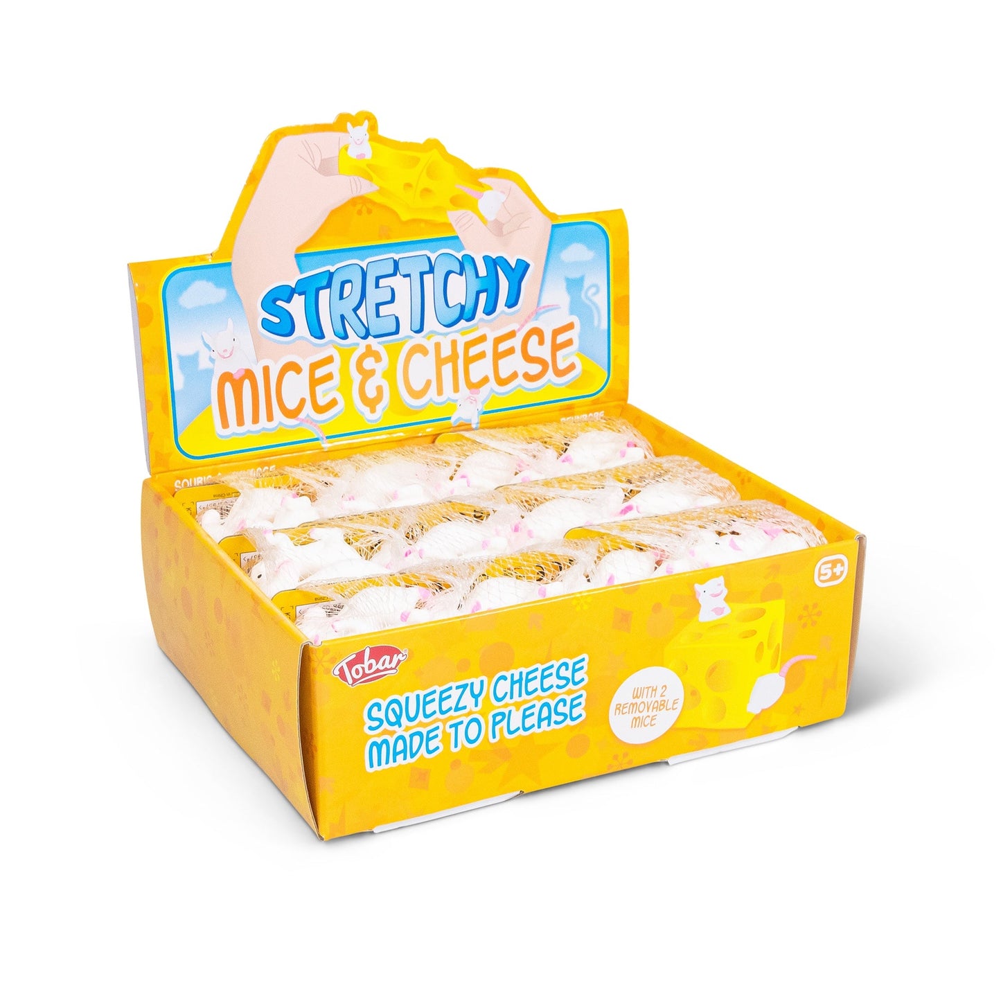 STRETCHY MOUSE AND CHEESE
