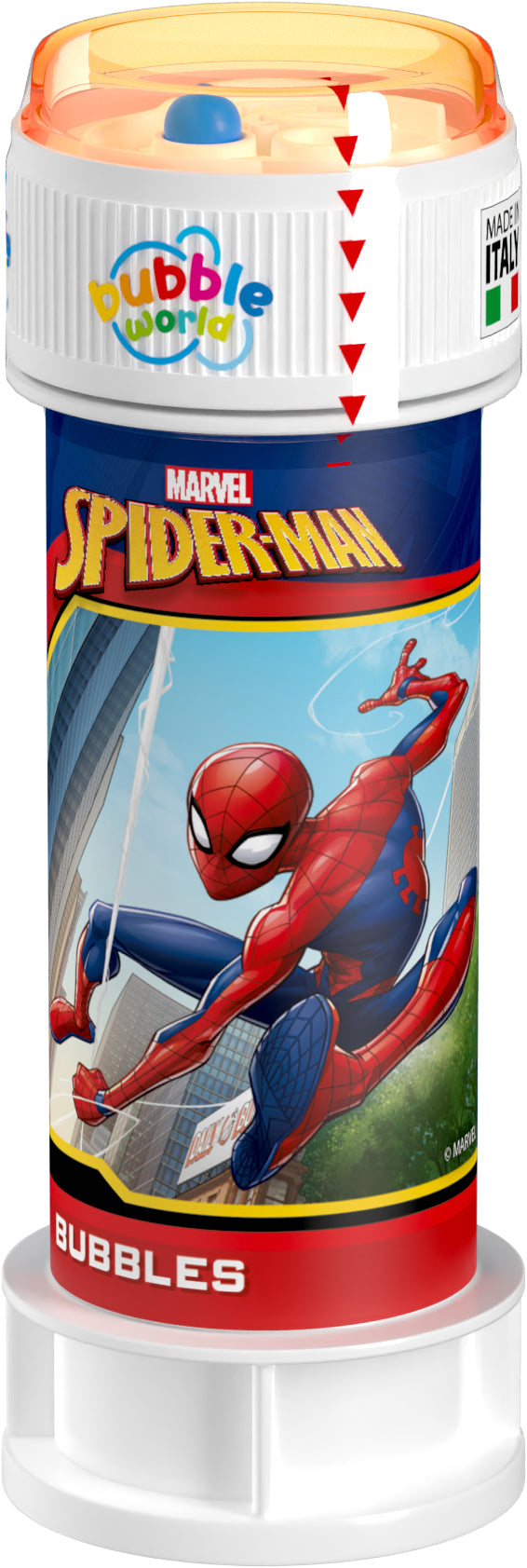 Marvel Spider-Man Bubble Kit – Display of 36 x 60ml bottles