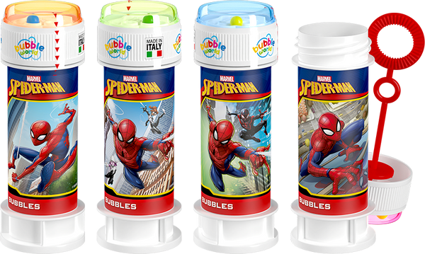 Marvel Spider-Man Bubble Kit – Display of 36 x 60ml bottles