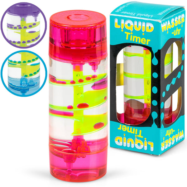 FLIP N FLOW LIQUID TIMER DESK TOY