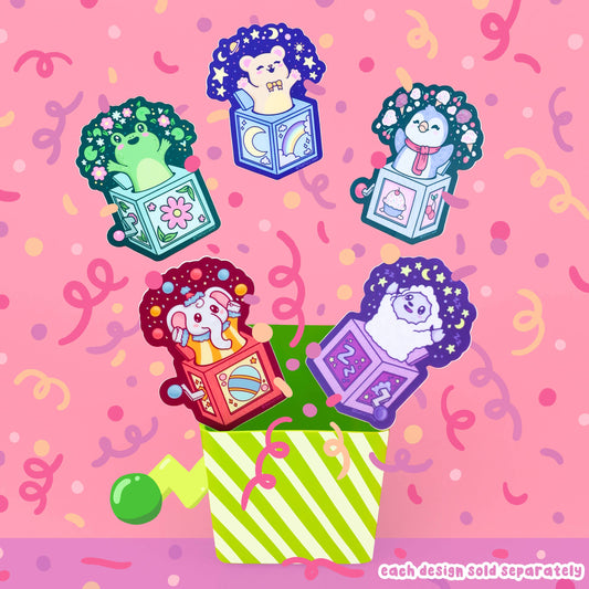 Jack in the Box Ice Cream Penguin Sticker