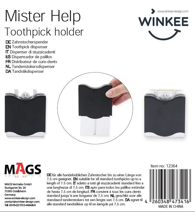 Distributeur de cure-dents Mister Help Winkee – vue 4