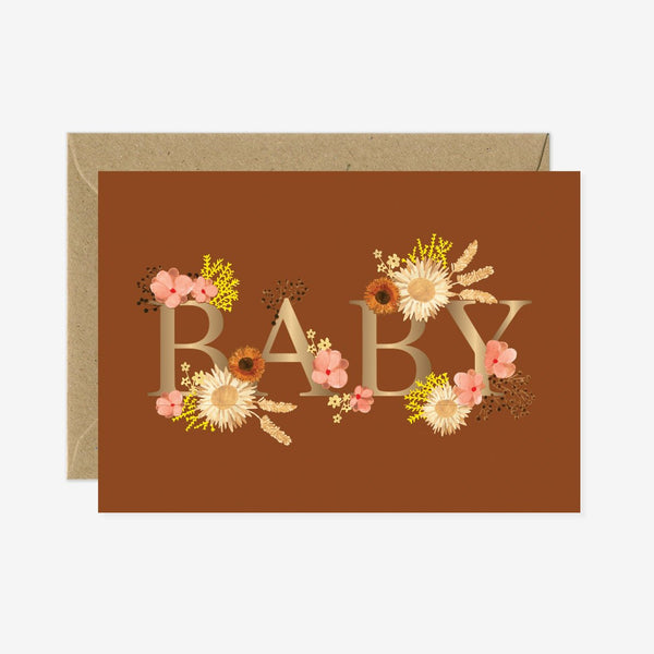 Baby Bouquet - Greeting Card