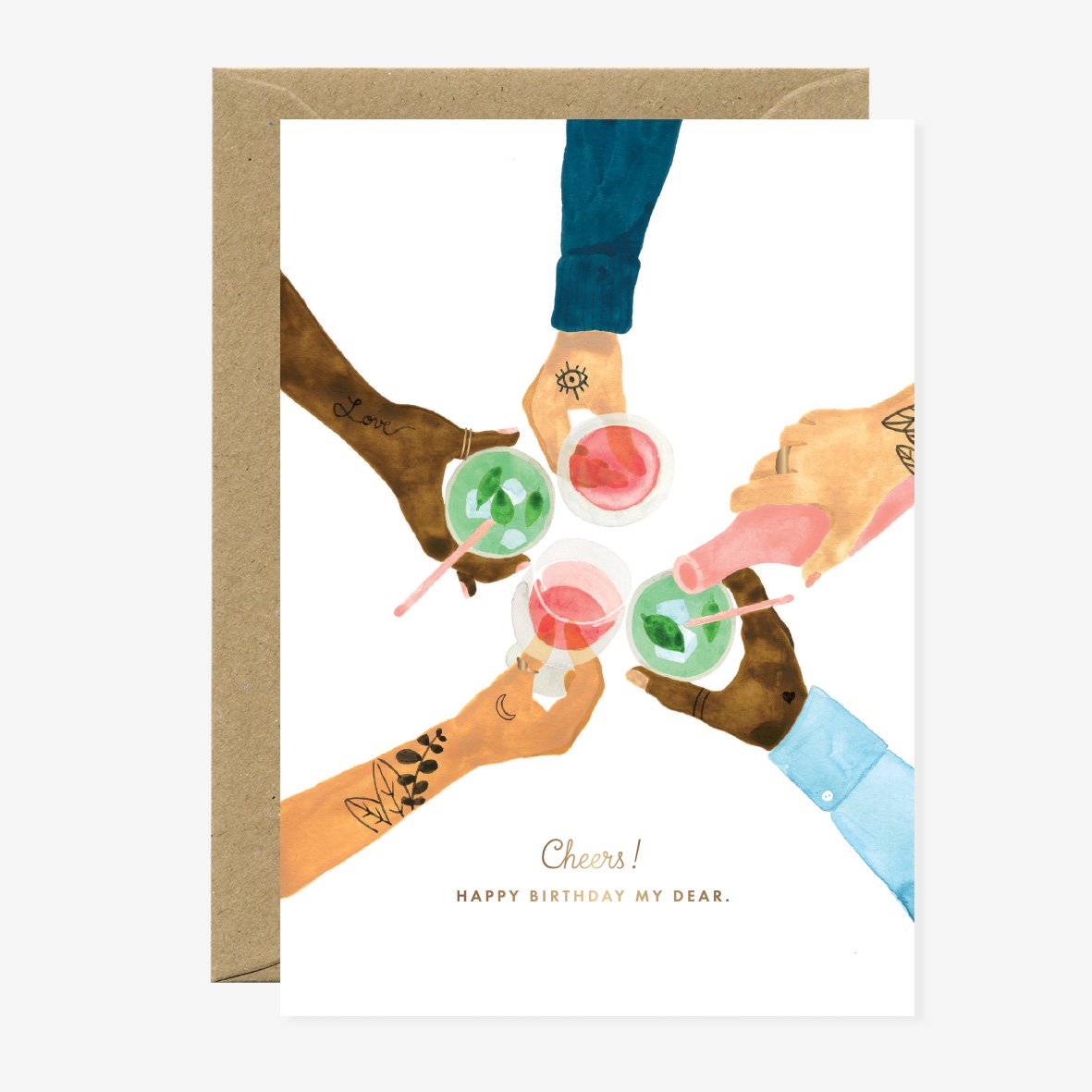 Cheers - Carte de voeux